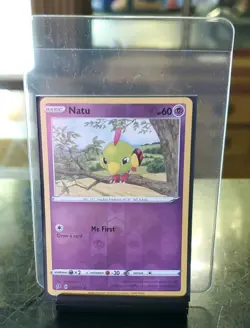 Natu 076/192 Rebel Clash Reverse Holo Pokemon TCG - Image 1