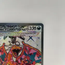 Pokemon TCG Charizard ex Tera Full Art Holo Secret Rare 215/197 Obsidian Flames - Image 2