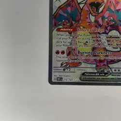 Pokemon TCG Charizard ex Tera Full Art Holo Secret Rare 215/197 Obsidian Flames - Image 4