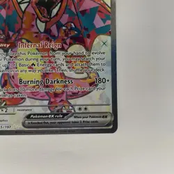 Pokemon TCG Charizard ex Tera Full Art Holo Secret Rare 215/197 Obsidian Flames - Image 5