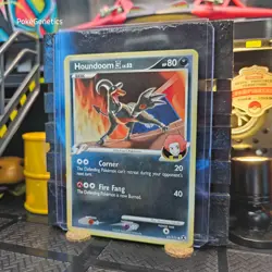 Houndoom E4 Rising Rivals Pokemon TCG 65/111 Platinum SP Common - Image 1
