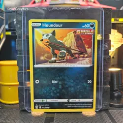 Houndour Battle Styles Pokemon TCG 095/163 Sword & Shield SWSH05 Common - Image 1
