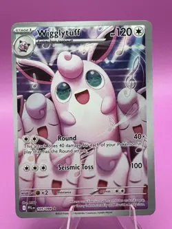 Pokemon TCG Phantasmal Flames Wigglytuff 105/094 Illustration Rare - Image 1