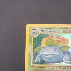 Pokemon TCG Venusaur Base Set 15/102 Holo Unlimited Holo Rare - Image 4