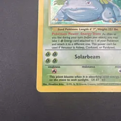 Pokemon TCG Venusaur Base Set 15/102 Holo Unlimited Holo Rare - Image 5