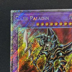 Yugioh Dark Paladin RA03-EN126 Platinum Secret Rare 1st Edition - Image 4