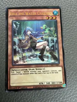 Yugioh! Eria the Water Channeler - ROTA-EN023 - Ultra Rare - 1st Edition* - Image 1