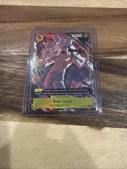 One Piece Rob Lucci (013) (Parallel) ST29-013 Starter Deck 29: Egghead Foil - Image 1