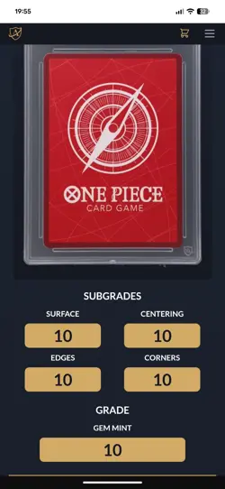 One Piece Monkey.D.Luffy ST29-001 Leader Alt Leader ACE Gem Mint 10 PSA BGS - Image 4