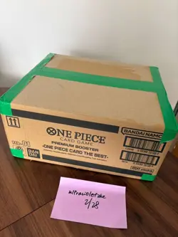 One Piece TCG PRB-01 Premium Booster Sealed Case ENGLISH (ASIA EDITION) - Image 1