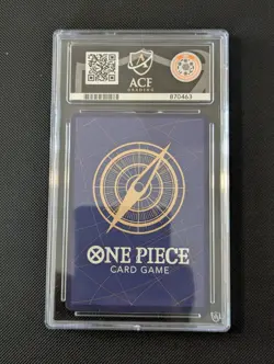 One Piece Monkey D Luffy OP10-118 SEC Alt Grade Ace 10 Perfect Subgrades PSA BGS - Image 2