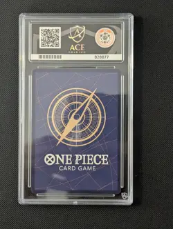 One Piece - Monkey.D.Luffy OP13-118 SEC Grade Ace 10 Perfect Subgrades PSA BGS - Image 2