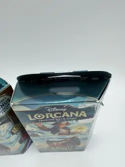 Disney Lorcana Azurite Sea Starter Deck Amber and Ruby Lot Of 2 Sealed New - Image 4