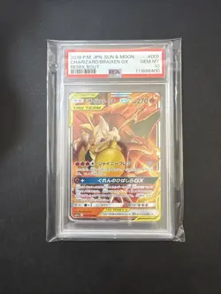Charizard & Braixen GX Tag Team 068 Remix Bout Japanese Pokemon Card 2019 PSA 10 - Image 3