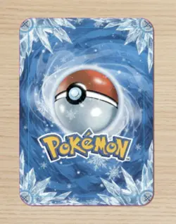 Pokemon PIKACHU ICE Type Trading Card Glossy front Frost Bolt Move - Image 2