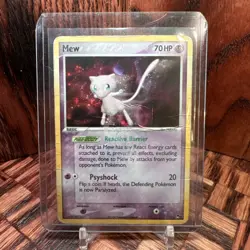 2006 Pokemon Promo Card, Mew 4/17 POP Series 4, Holo Rare - Image 1