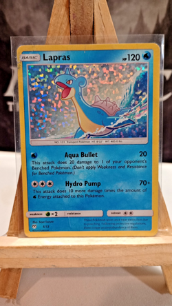 Lapras - 5/12 - Exclusive Sparkle Holo McDonald's 2019 - Pokemon TCG Card - Image 1