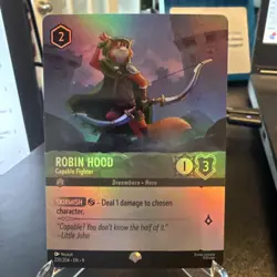 Robin Hood Capable Fighter Holo Card 220/204 Epic Fabled Series - Image 1