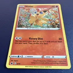 Victini 5/15 Holo Rare 2022 Mcdonald's Promo Pokemon Card - Image 2
