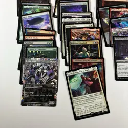 MTG Teenage Mutant Ninja Turtles Card Lot Commons, Uncommon, Lands, Foils, Rares - Image 3