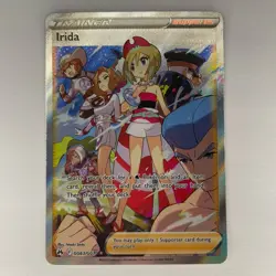 Irida GG63/GG70 - Crown Zenith Galarian Gallery - Pokemon Card - Near Mint - Image 1
