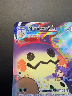 Mimikyu VMax TG17/TG 30 Brilliant Stars Pokemon Card - Image 2
