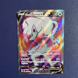 Pokemon Sword & Shield Promo Card SWSH297 Hisuian Zoroark V - NM - Image 1