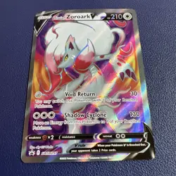 Pokemon Sword & Shield Promo Card SWSH297 Hisuian Zoroark V - NM - Image 2