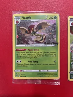 Pokemon card LOT Flapple Game Stop Promo, Flapple TG02/TG30 - Image 2