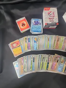 Pokemon 151 Bulk Lot 225+ Cards! - Reverse Holos, Holos, Common, Uncommon - Image 2