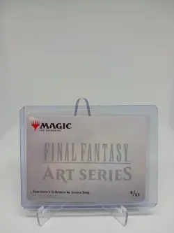 Sorceress's Schemes Art Card (Gold-Stamped Signature) Art Series: Final Fantasy - Image 2