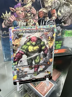 Raphael, the Nightwatcher (Showcase) (Fracture Foil) Teenage Mutant Ninja... - Image 1