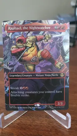 Raphael, the Nightwatcher (Borderless) Teenage Mutant Ninja Turtles Foil - Image 1