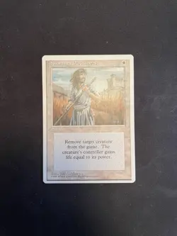 Mtg Swords To Plowshares DAMAGED - Image 1