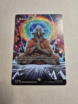 BRAINSTORM mtg NM-M Teenage Mutant Ninja Turtles Mythic PZA-004 - Image 1