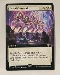 Magic The Gathering - Grand Crescendo - Extended Art 117 NM/M - Image 1
