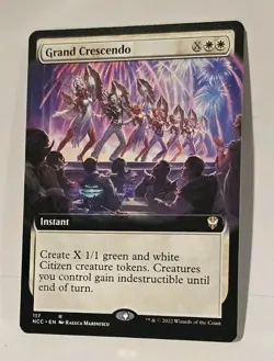 Magic The Gathering - Grand Crescendo - Extended Art 117 NM/M - Image 2