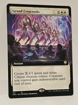 Magic The Gathering - Grand Crescendo - Extended Art 117 NM/M - Image 3