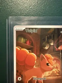 2025 Pokemon TCG MEG En Mega Evolution IR #138 Vulpix Holo NM - Image 2