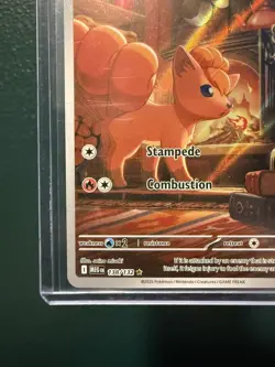 2025 Pokemon TCG MEG En Mega Evolution IR #138 Vulpix Holo NM - Image 3