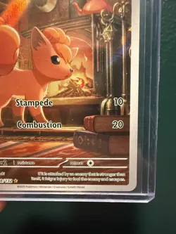 2025 Pokemon TCG MEG En Mega Evolution IR #138 Vulpix Holo NM - Image 5