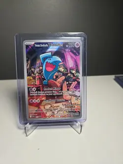 Team Rocket’s Wobbuffet SVP 203 Pokemon Center Exclusive Stamped Promo NM - Image 1