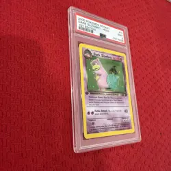 2000 Pokemon Rocket Dark Slowbro 1ST Edition Holo #12 PSA 9 - Image 5