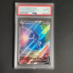 Pokemon Dialga V Full Art Alternativ English 177/189 Astral Radiance PSA 10 - Image 2