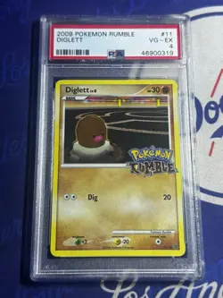PSA 4 2008 Pokemon Rumble Diglett 11/16 - Image 1