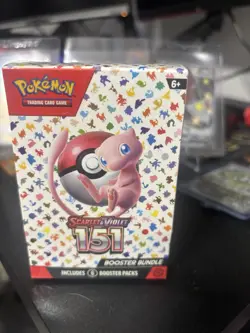 Pokemon Scarlet Violet 151 Booster Bundle 6-Pack, Factory-Sealed + Free Gift - Image 1