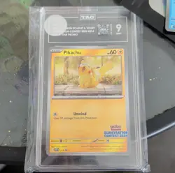 Pokemon Pikachu Illustration Contest 2024 Promo #214 TAG 9 Scarlet & Violet - Image 1