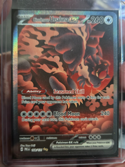 Pokemon - Prismatic Evolutions - Bloodmoon Ursaluna ex 168/131 NM. PACK FRESH - Image 1