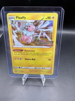 Pokemon TCG - Flaaffy - SWSH122 - Evolving Skies Stamped - Prerelease Promo - Image 1
