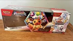 Pokemon Prismatic Evolutions Surprise Box And Booster Bundle(Sam's Club SEALED) - Image 1